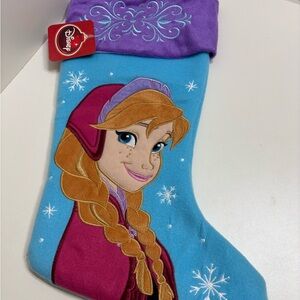 New with tag Disney Frozen Anna Christmas Stocking